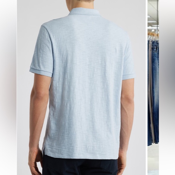 Vince Cotton Slub jersey Polo - Picture 2 of 6